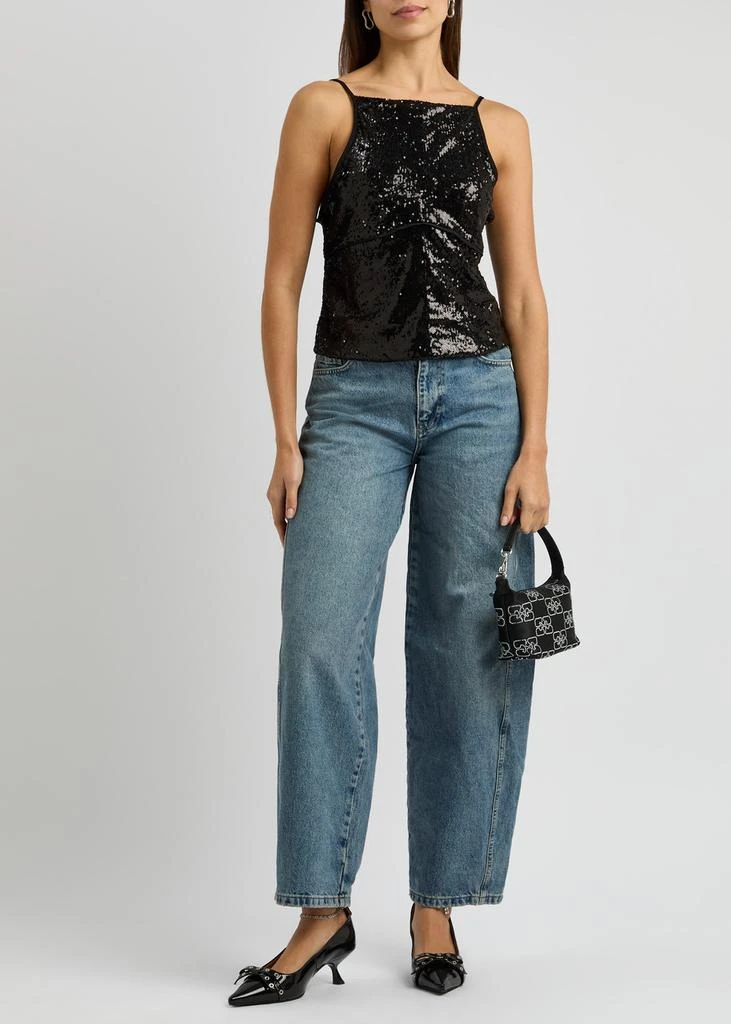 Free People James open-back sequin top 4