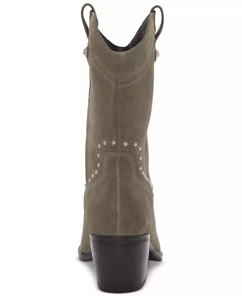 Lucky Brand Women's Cesiet Studded Cowboy Boots 3