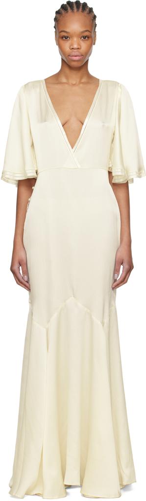 Embroidered Silk Blend Stadium Dress – On Sale Now with Up