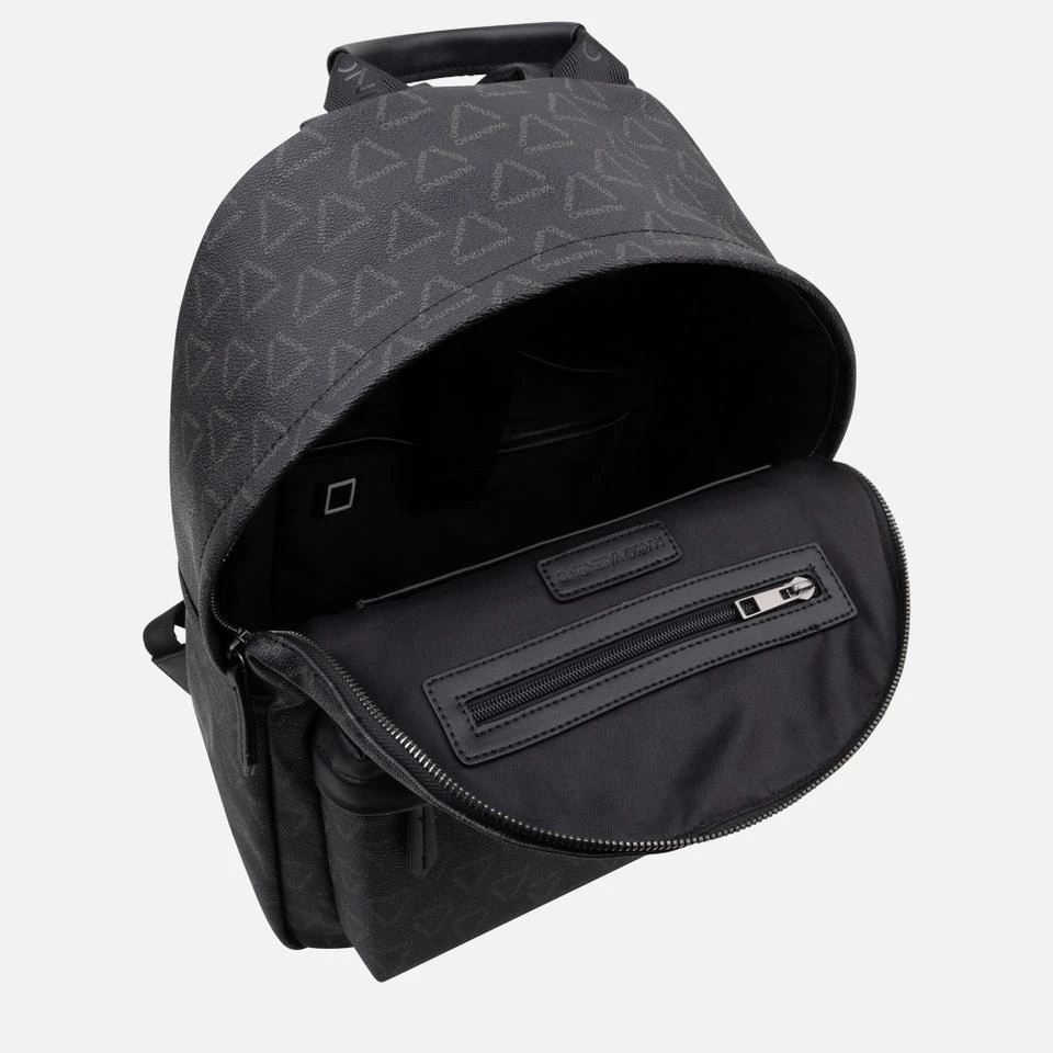 Valentino Valentino Delta Monogram Faux Leather Backpack 4