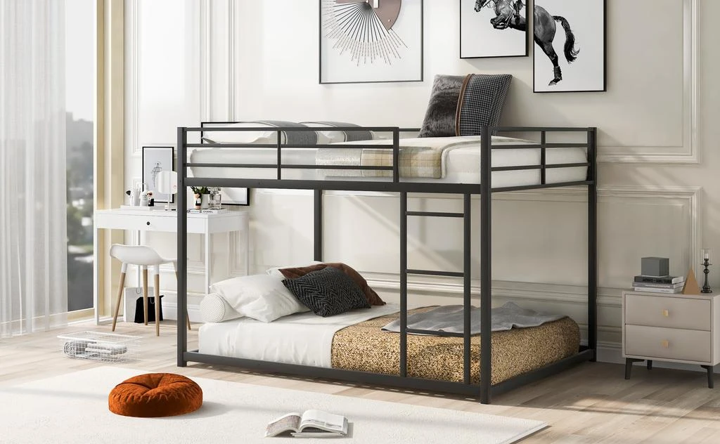 Streamdale Furniture Streamdale Full Over Full Metal Bunk Bed 5