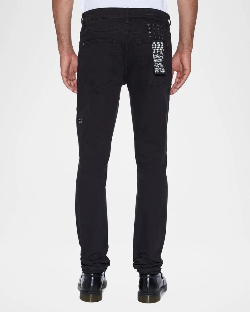 Ksubi Men's Van Winkle Jasper Black Arch Skinny Jeans 2