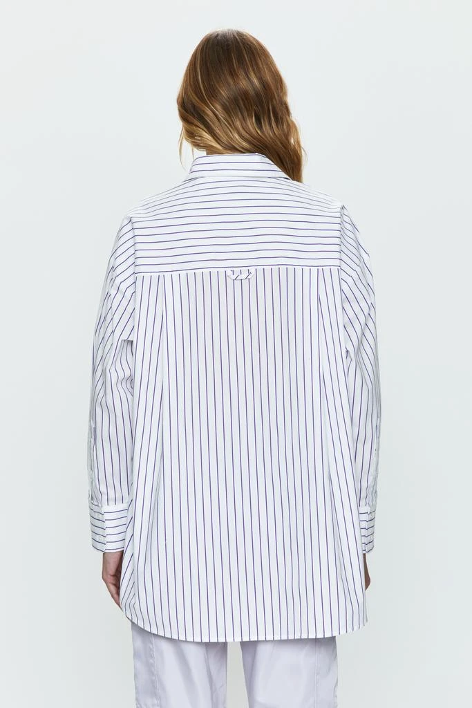 Pistola Denim Rena Button Down Shirt - Violette Stripe 4