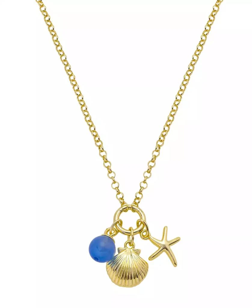 Unwritten Agate Sea Life Charm Necklace 1