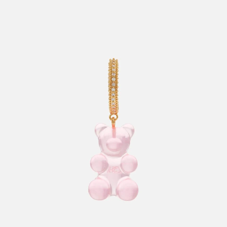 Crystal Haze Crystal Haze Mega Nostalgia Bear Gold-Plated Earring 1