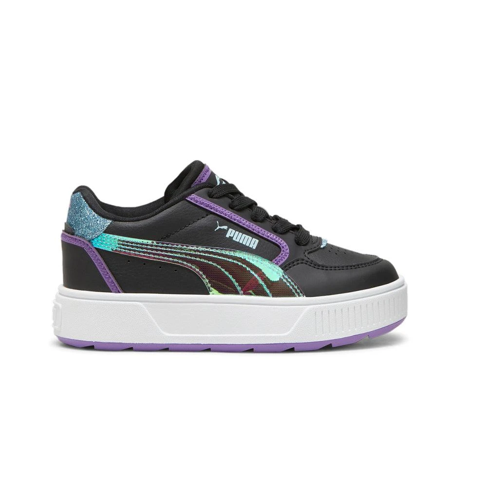 Puma Karmen Rebelle Deep Dive Lace Up Sneakers (Toddler-Big Kid) 1