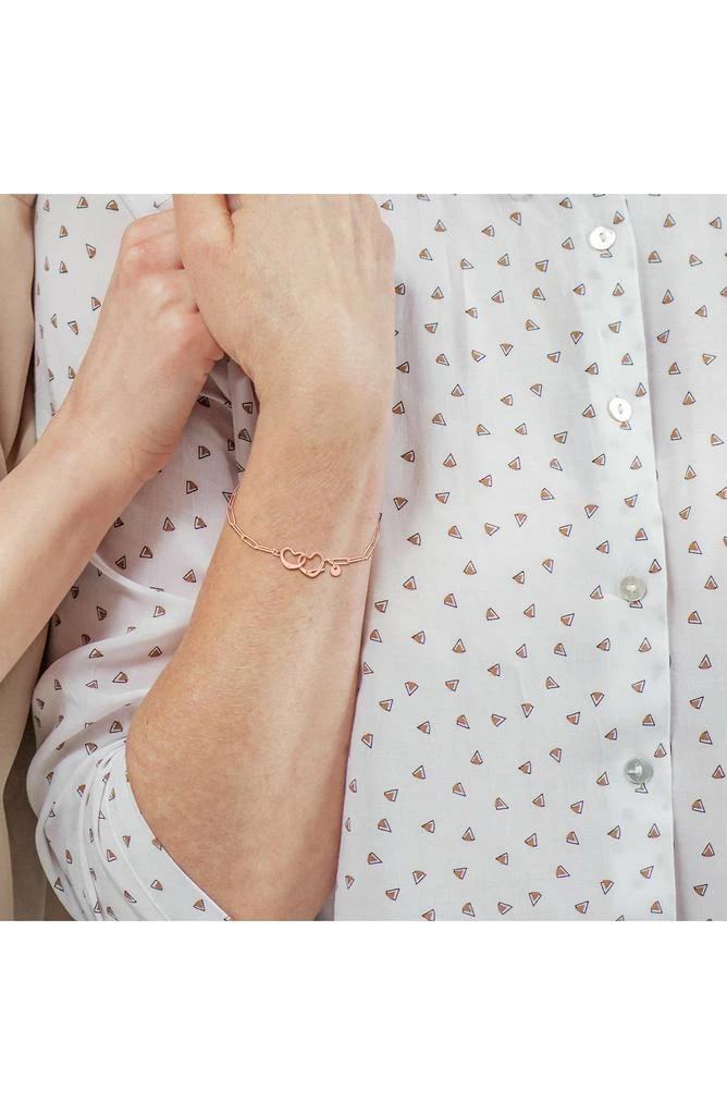 DELMAR Lock
Key Paper Clip Chain Necklace 3