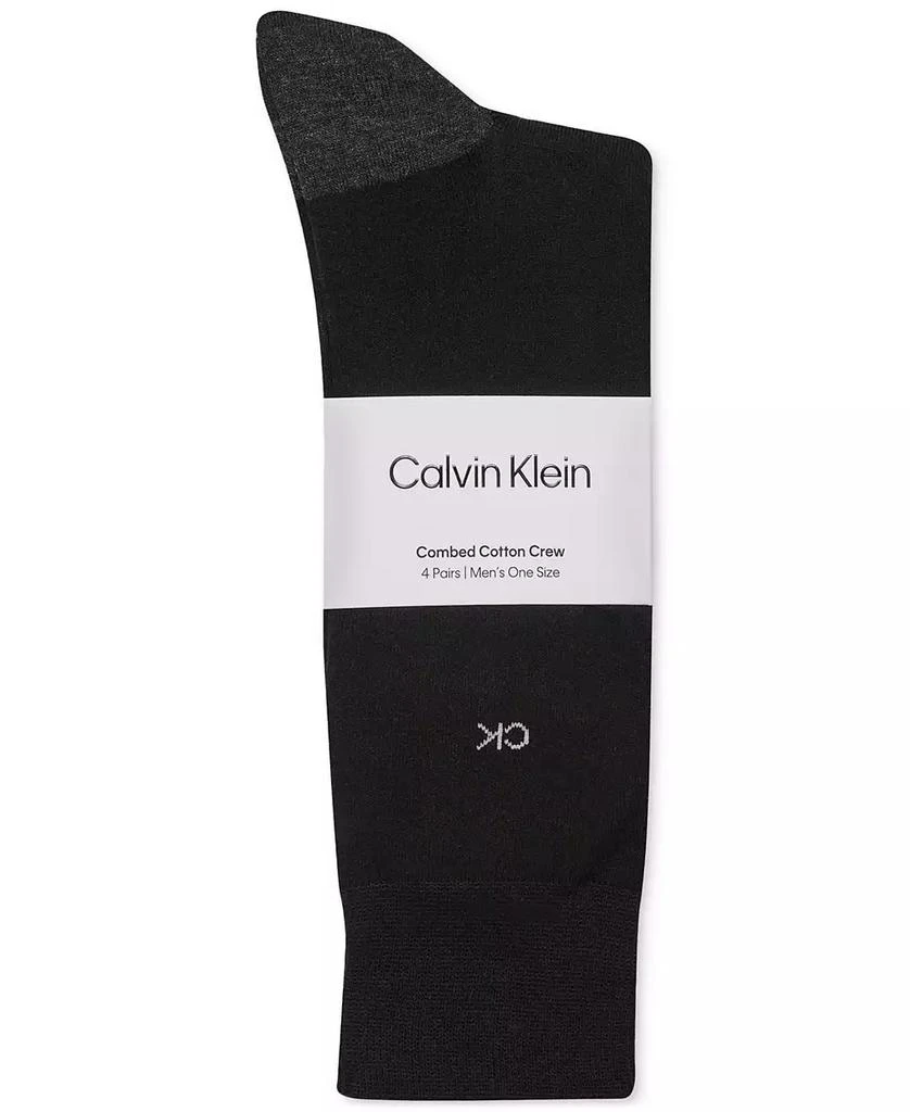 Calvin Klein Men
s Heel Toe Socks 4-Pack 3