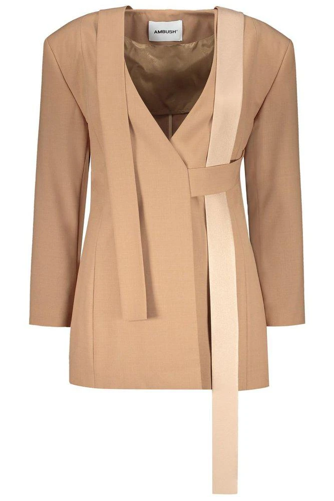 Ambush Ambush Belted Wrap Blazer