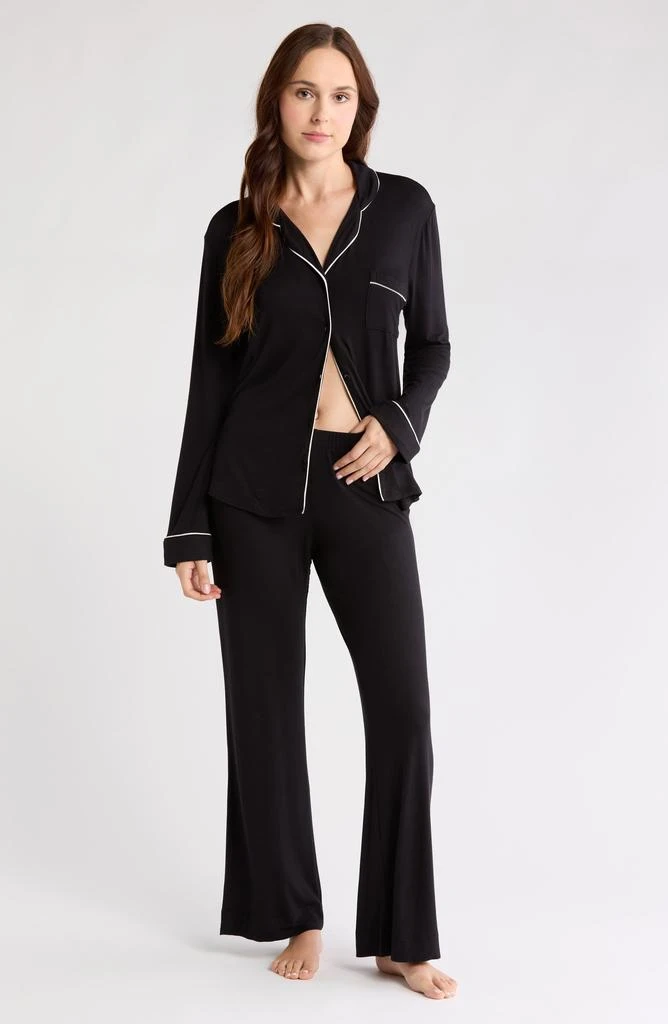 Nordstrom Tranquility Long Sleeve Shirt & Pants Two-Piece Pajama Set 2