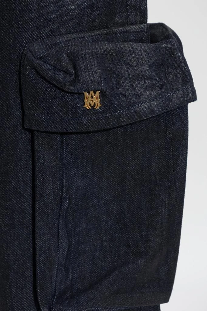 AMIRI Amiri Waxed Baggy Cargo Jeans 4
