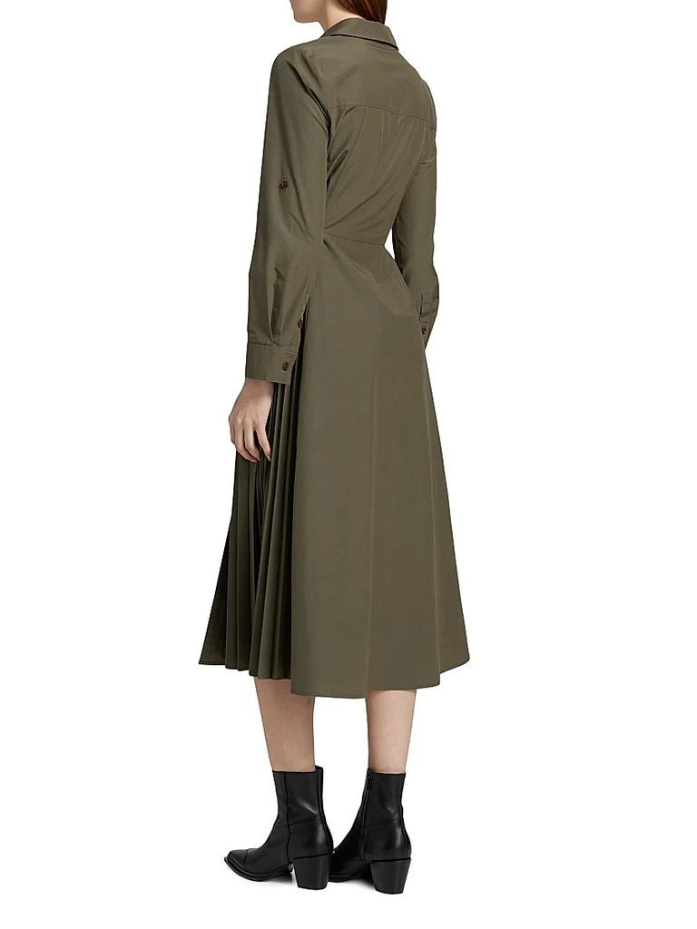 Tanya Taylor Shivon Cotton Poplin Midi-Dress 5