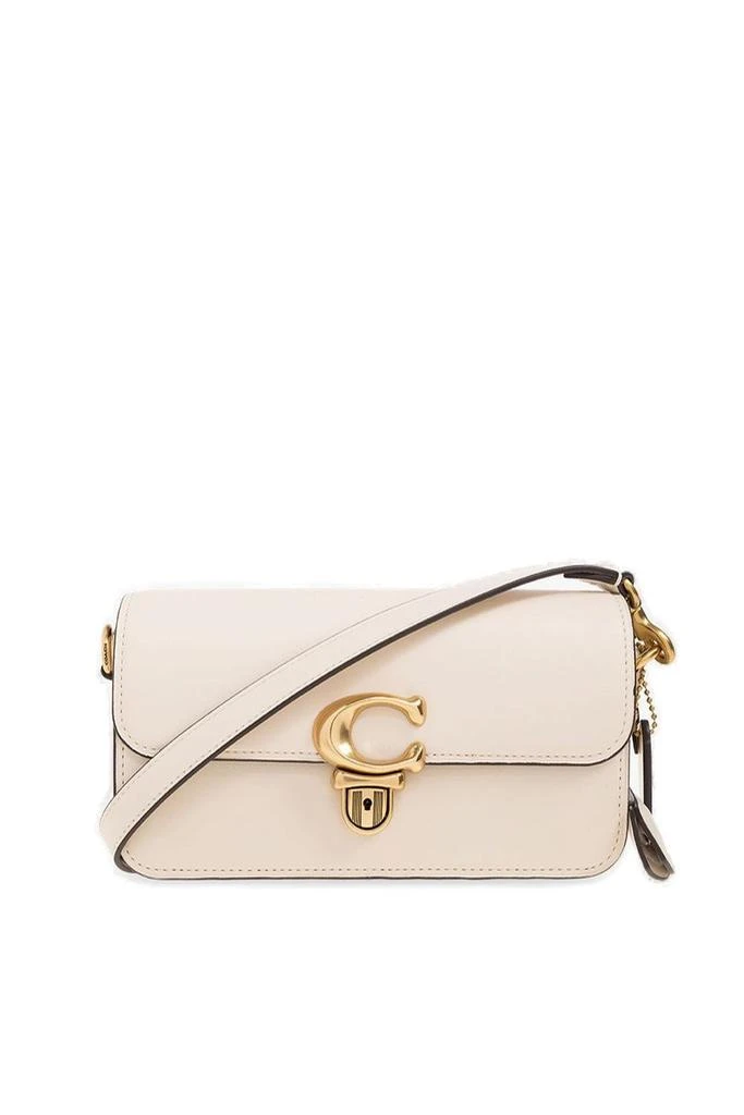 Coach Coach Studio Logo Plaque Baguette Shoulder Bag 1