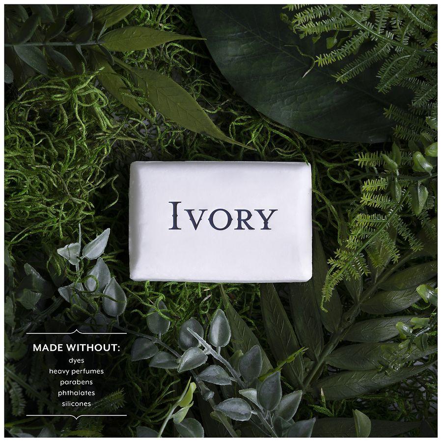 Ivory Bar Soap Original, 10 bars - 4 oz each
