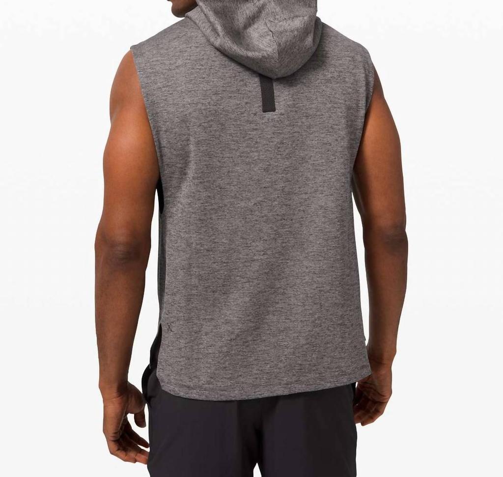 lululemon Breaking Bounds Sleeveless Hoodie In Graphite Grey