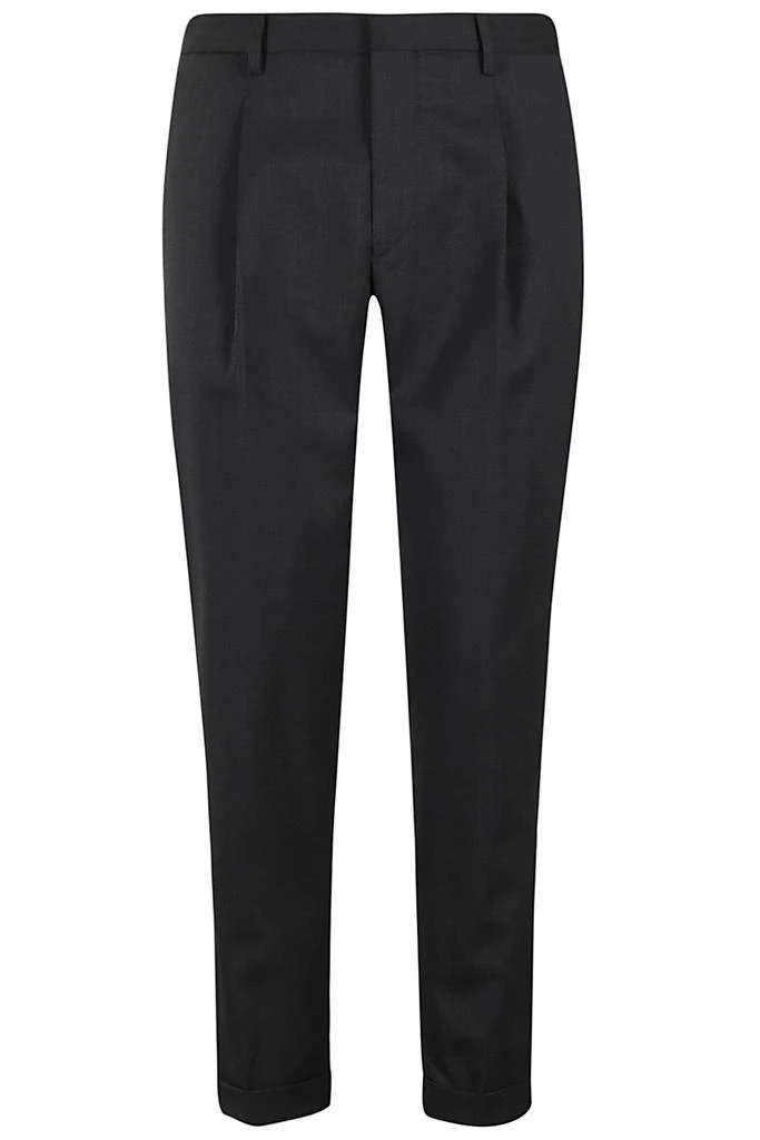 Briglia Anthracite Tiberios Chino Wool Pants