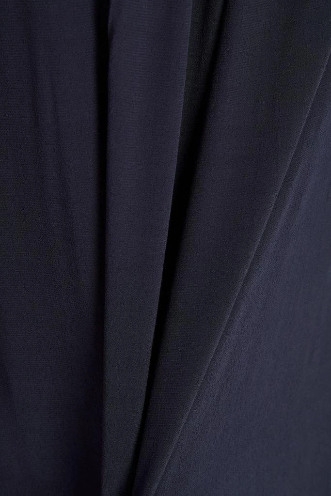 See by Chloé Broderie anglaise-trimmed crepe de chine dress 4