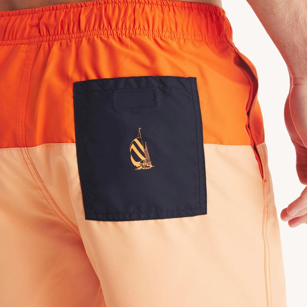 Nautica Mens 8" Colorblock Quick-Dry Swim 2