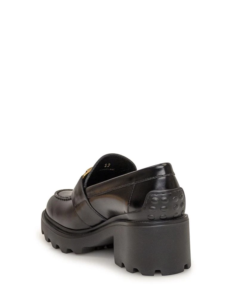 Tod's T-plaque Block Heel Loafers 3