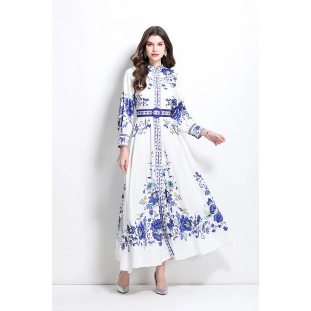 FASHNZFAB Women Fashion Long Maxi Dress 2