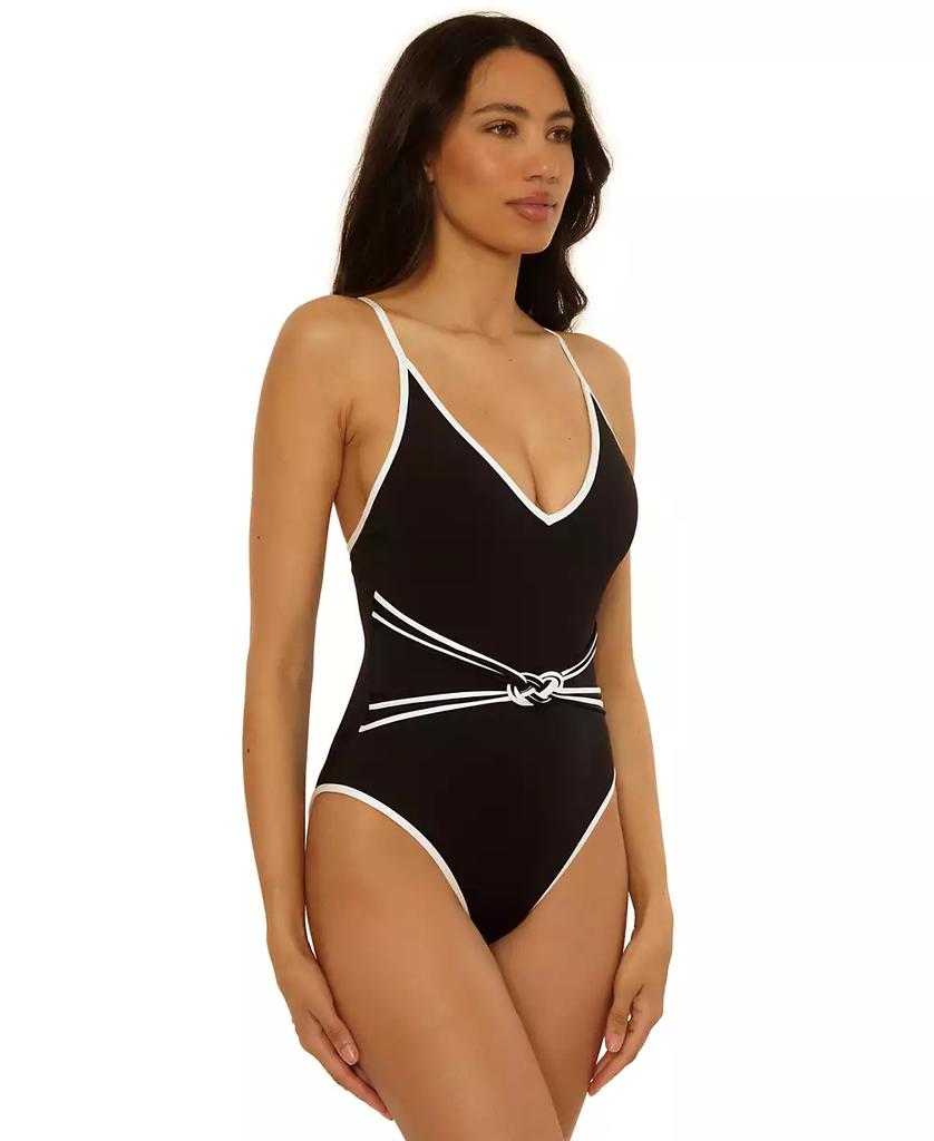 Trina Turk Women's Triumph Micro Braided One-Piece Swimsuit