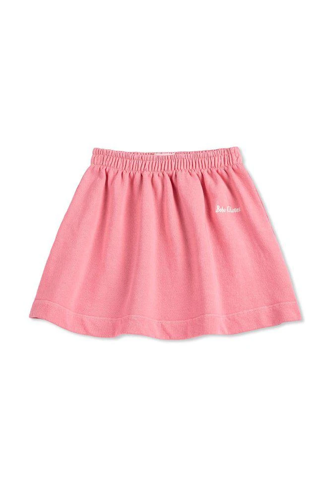 BOBO CHOSES Bobo Choses Elastic Waist Logo Skirt