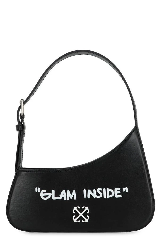 Off-White Off-White Jitney Leather Shoulder Bag 1