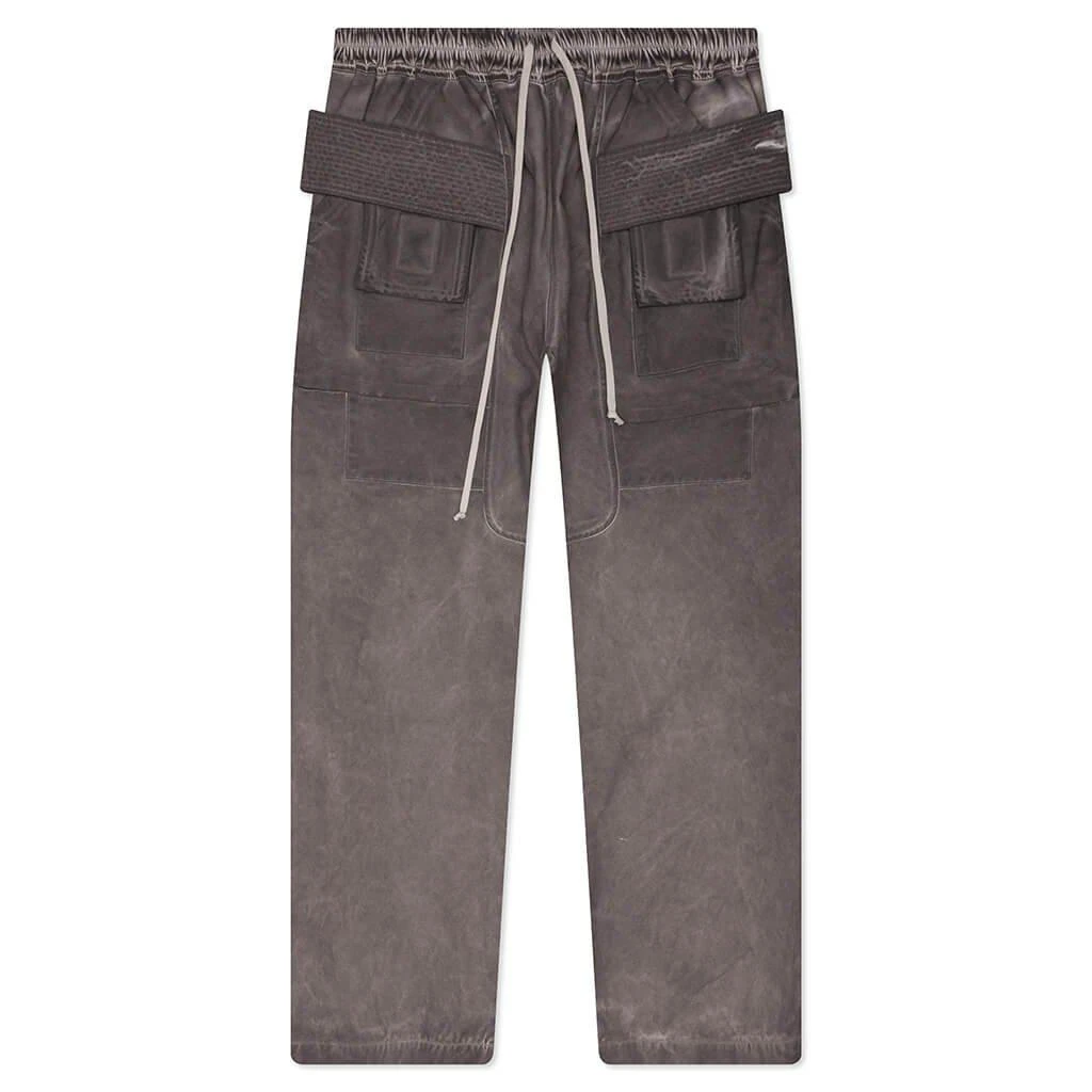 Rick Owens Rick Owens DRKSHDW Creatch Drawstring Trousers from Cettire