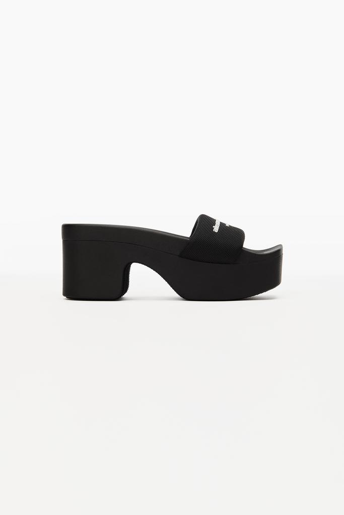 サンダル・ミュール ALEXANDER WANG SANDALO SLIDE PLATFORM CON LOGO Alexander Wang SANDALO SLIDE PLATFORM CON LOGO - Slippers