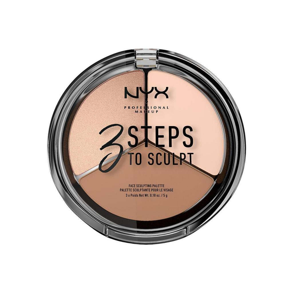 Octopus x Nyx 3 Steps To Sculpt Palette Contouring Fair
