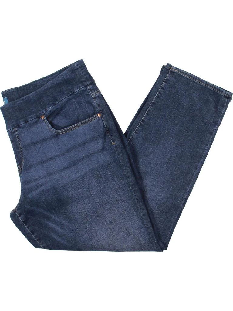 Jag Jeans Plus Nora Womens Mid Rise Pull On Skinny Jeans 1