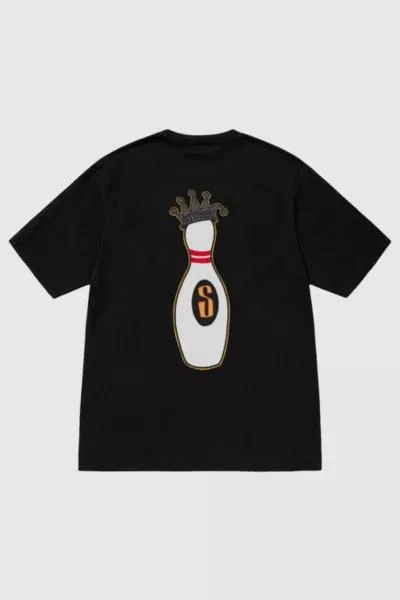 STUSSY Stussy Kingpin Pigment Dyed Graphic T-Shirt 1