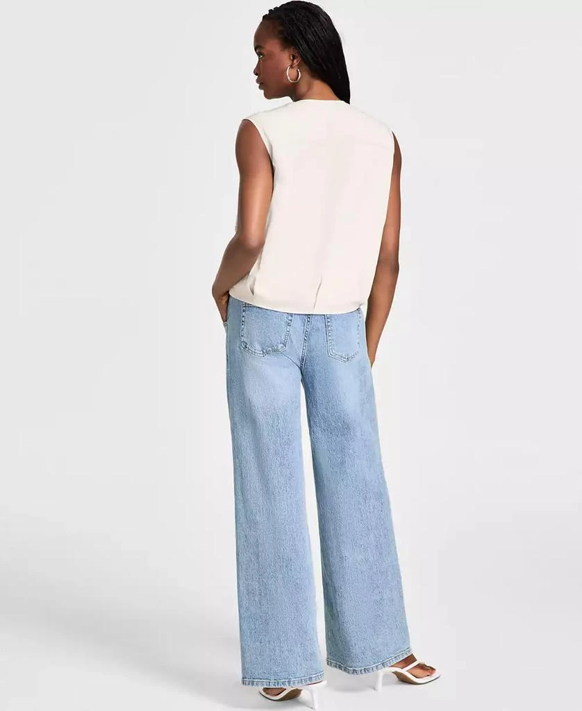 Bar III Women's Bubble-Hem Cargo Vest, Exclusively at Macy's 4