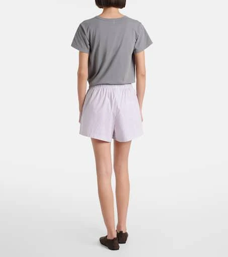 Leset Yoshi striped cotton-blend twill boxers 3