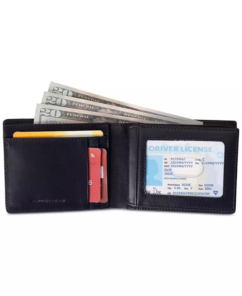 Cole Haan Men's Luxe RFID Boxshine Extra Capacity Bifold Wallet 3