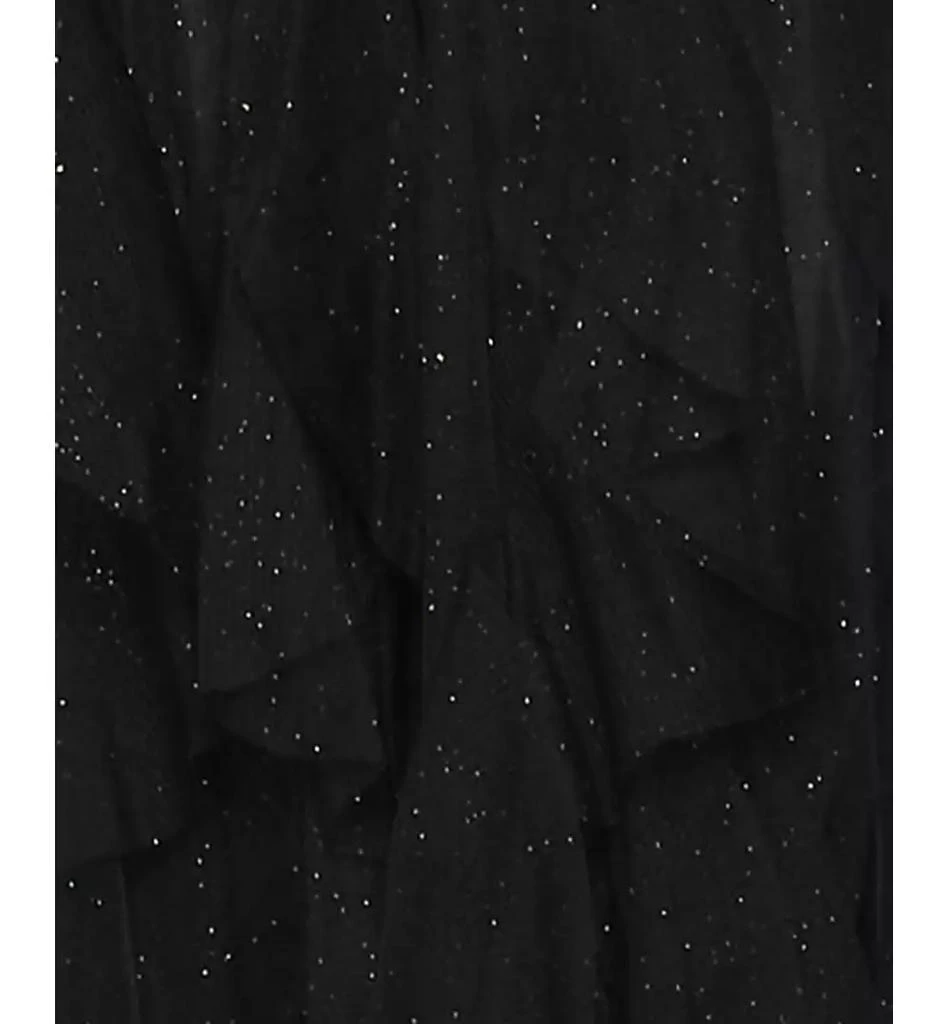B Darlin Juniors' Scoop-Neck Fit & Flare Mini Glitter Dress 2