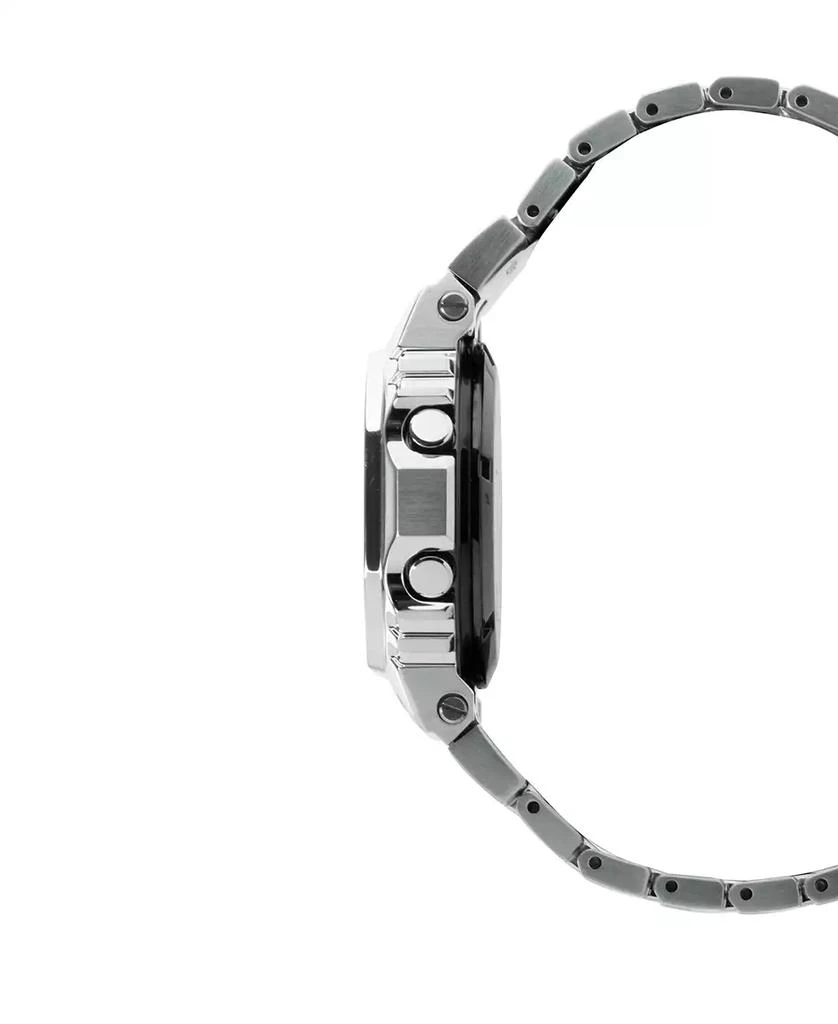 G-Shock Mens Digital Silver Tone Stainless Steel Watch, 49.3mm, GMWB5000D-2 2