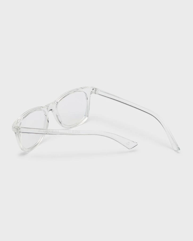 The Book Club Grime in Banishment Plastic Round Glasses 2