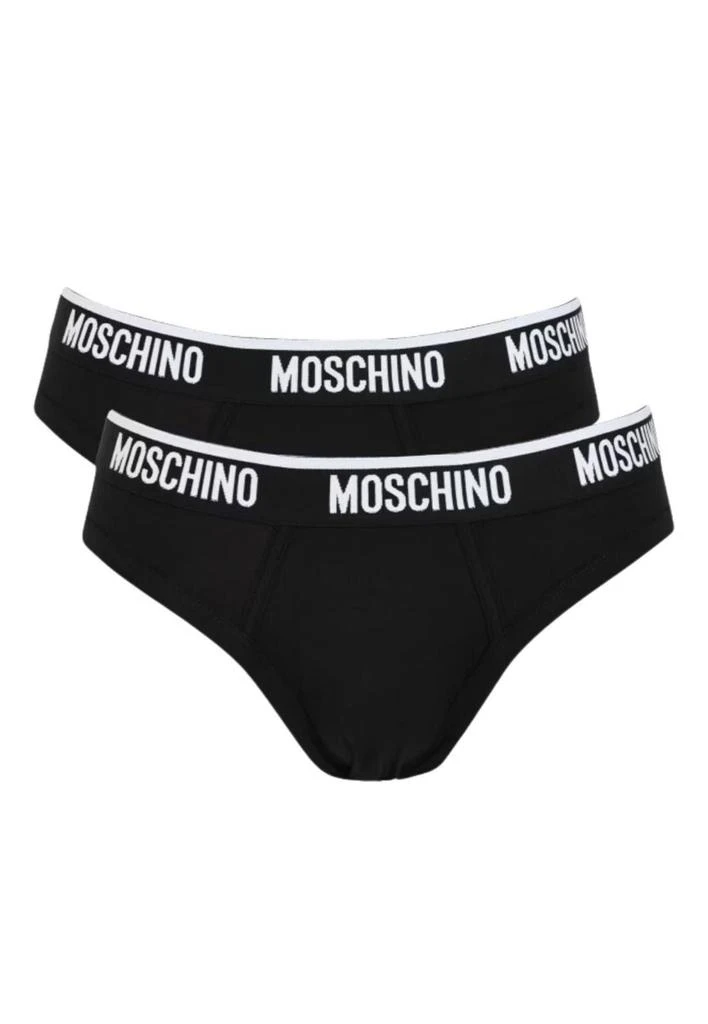 Moschino Moschino Logo Waistband Two Pack Briefs 1