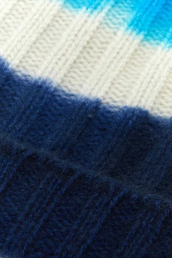 The Elder Statesman The Elder Statesman Tie-Dyed Chunky Ribbed-Knit Beanie 3