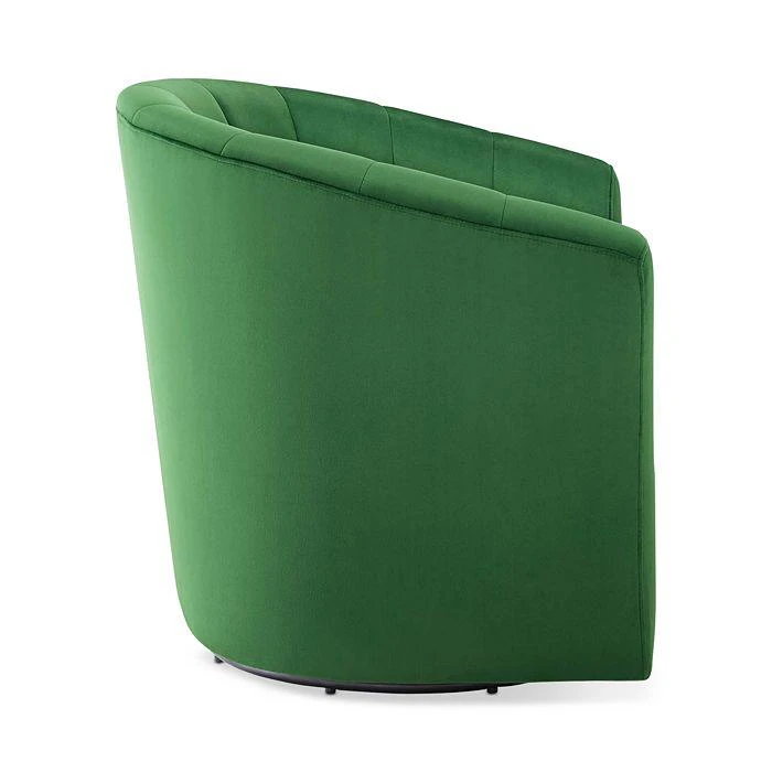 Modway Prospect Performance Velvet Swivel Armchair 8