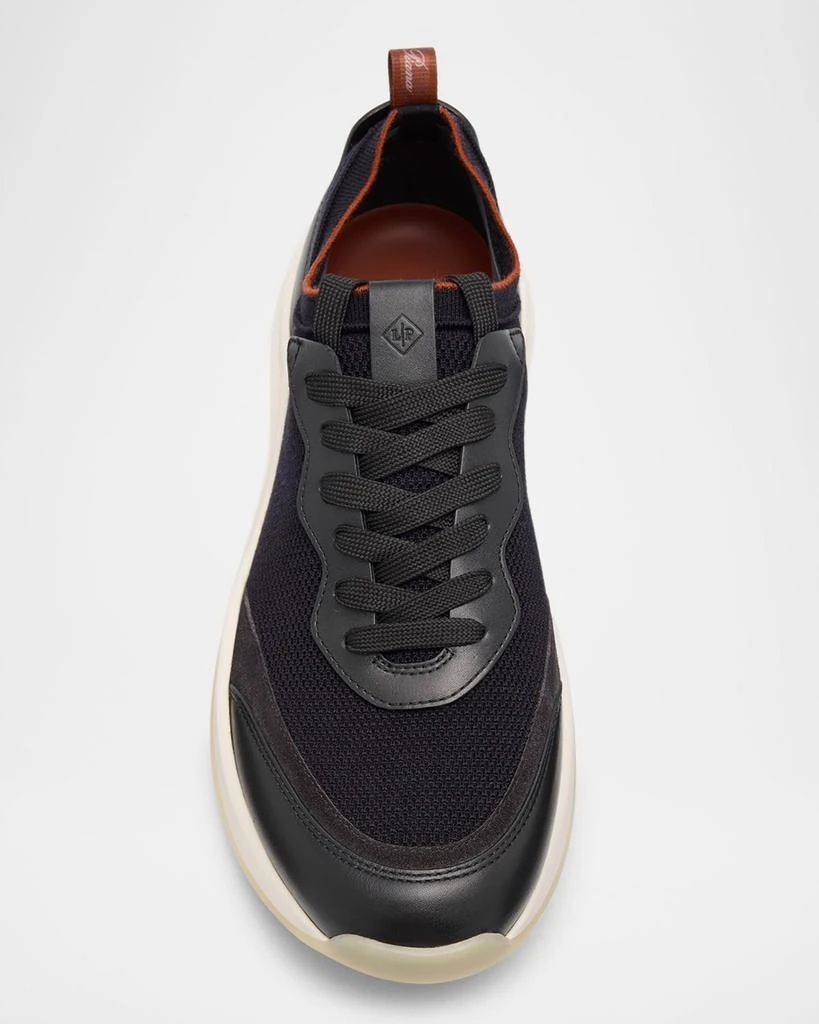 Loro Piana Men's Walk Wish Knit Sneakers 5