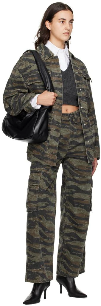 Alexander Wang Gray & White Layered Shirt 4