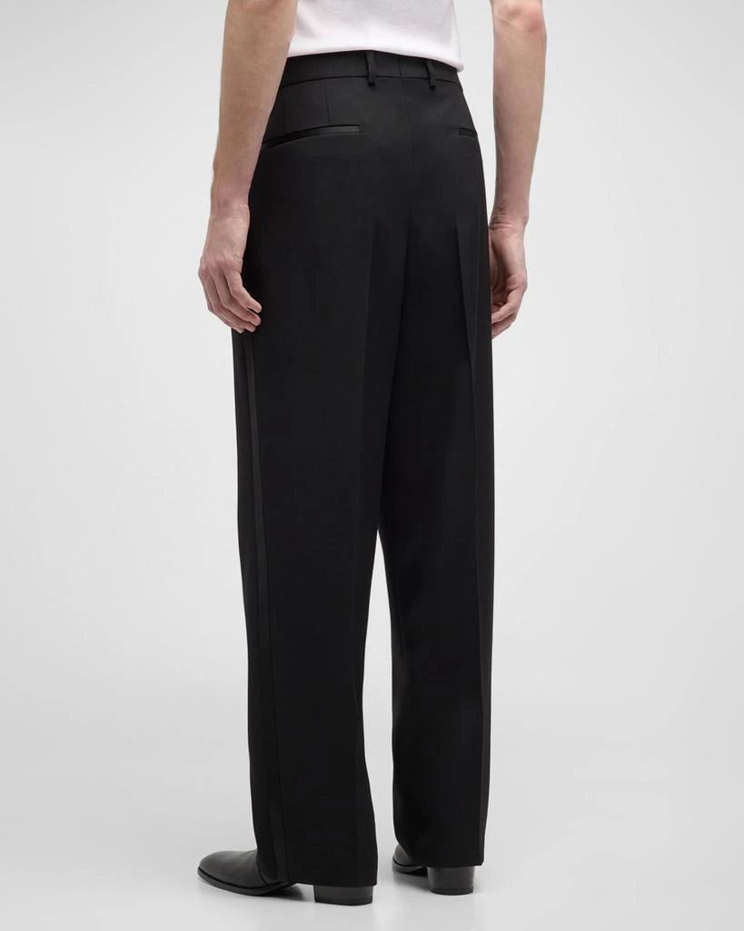 Off-White Men's Pleated Tuxedo Pants 4