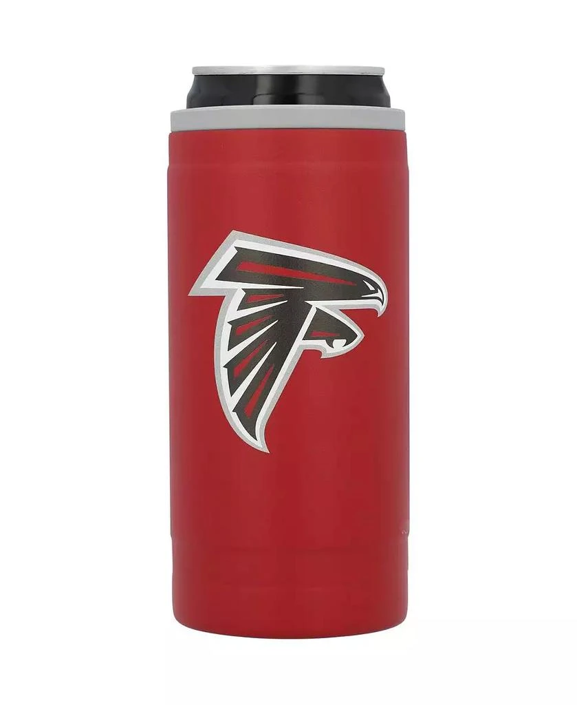 Logo Brands Atlanta Falcons 12 Oz Flipside Powdercoat Slim Can Cooler
