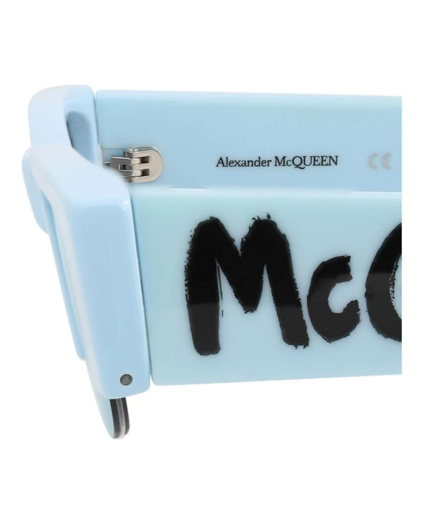 Alexander McQueen Square-Frame Recycled Acetate Sunglasses 4