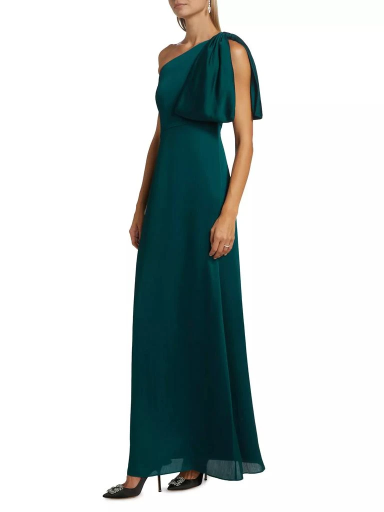 Sachin & Babi Chelsea One-Shoulder Maxi Cocktail Dress 4