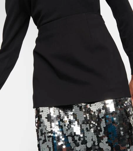 Dorothee Schumacher Sequin-trimmed midi skirt 4