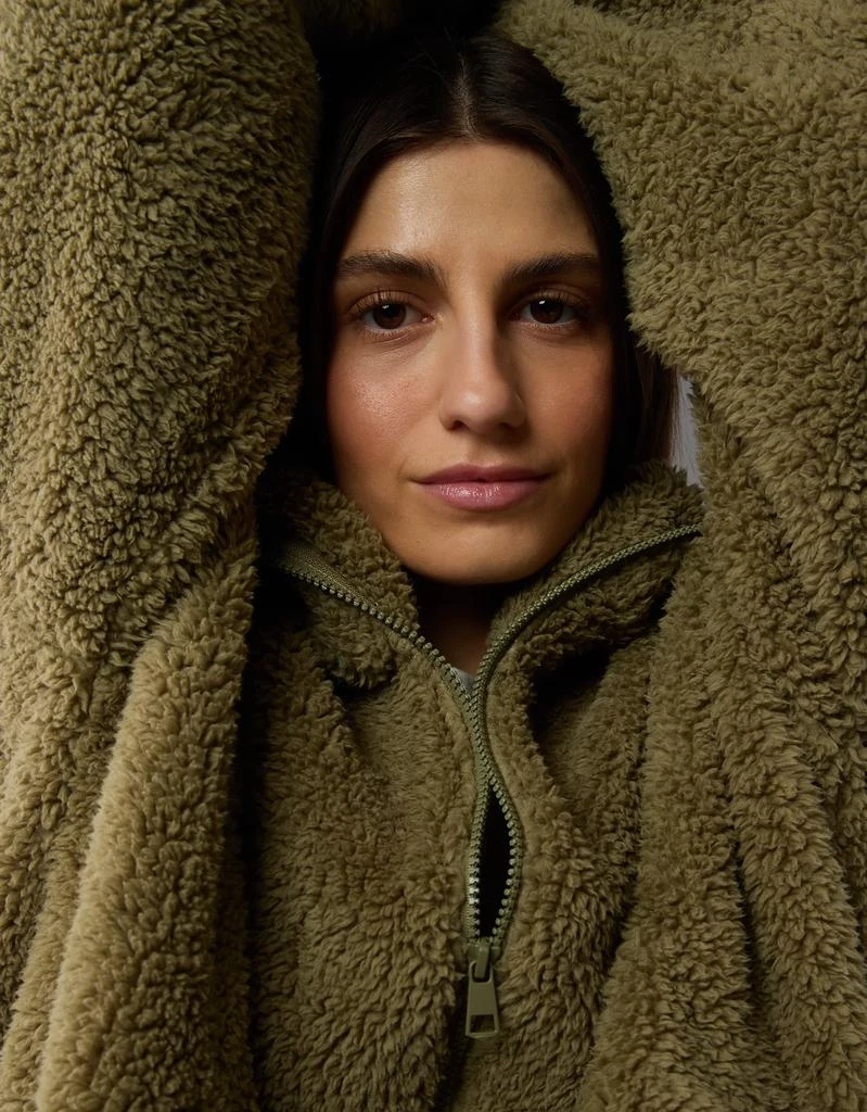 AE AE Zip-Up Bear Hug Sherpa Sweatshirt 2