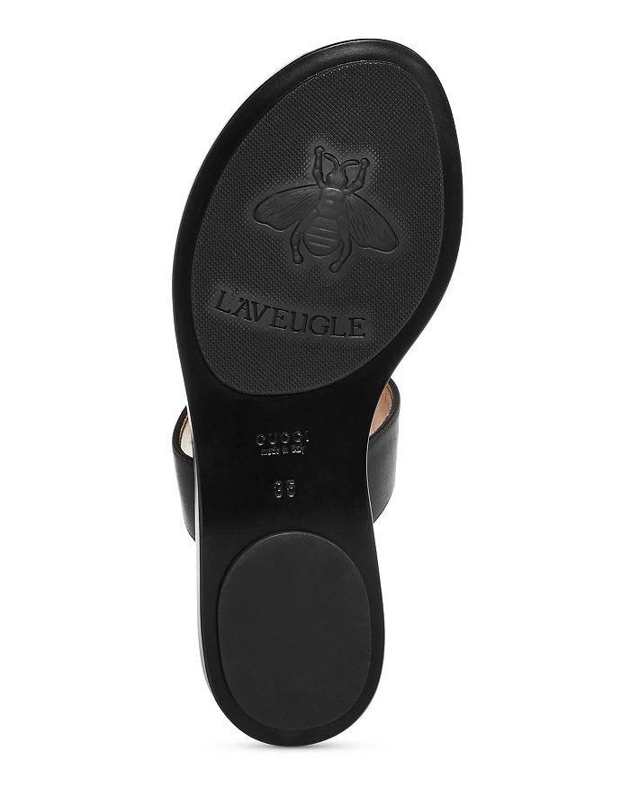 Gucci Women's Marmont Thong Sandals 7